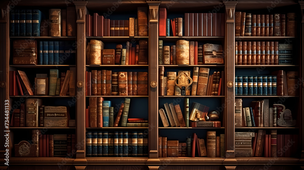 Books background, can be used to depict education, knowledge, learning or library themes Books background, can be used to depict education, knowledge, learning or library themes