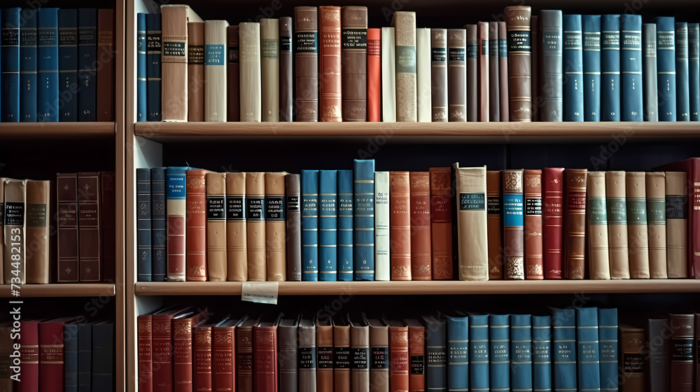 Books background, can be used to depict education, knowledge, learning or library themes Books background, can be used to depict education, knowledge, learning or library themes