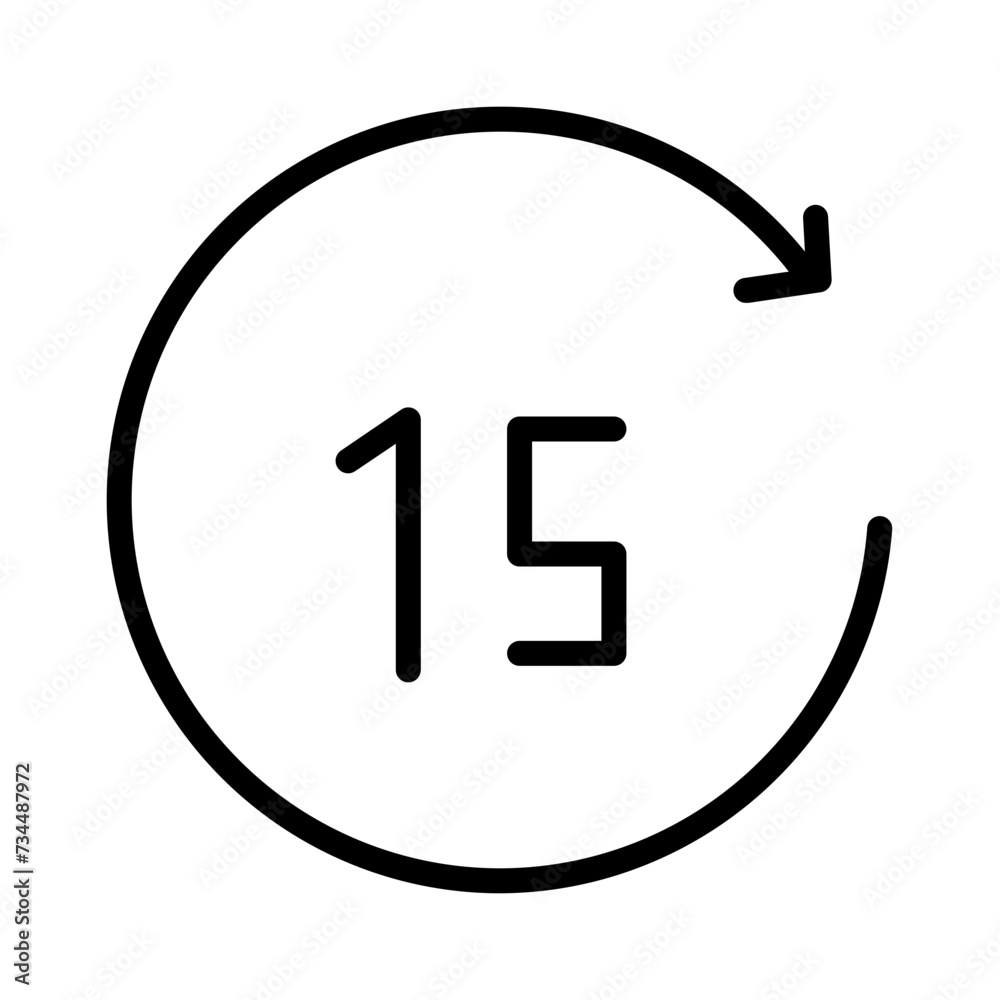 Arrow Cycle Minute Filled Outline Icon Arrow Cycle Minute Filled Outline Icon