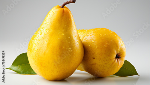 Freshness of nature healthy eating, ripe fruit and vegetable generated by AI