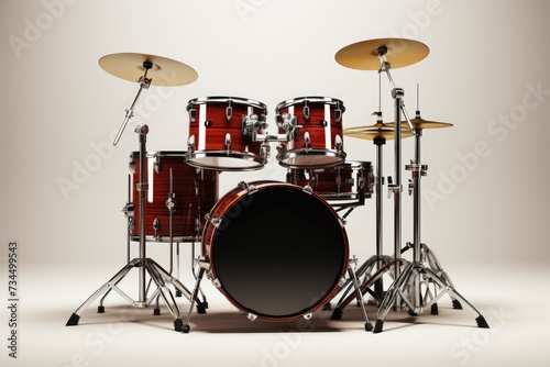 Drum Kit: The rhythmic backbone of a rock band