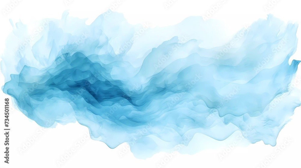 Brushstrokes of black oil paint on white background. generative ai Brushstrokes of black oil paint on white background. generative ai