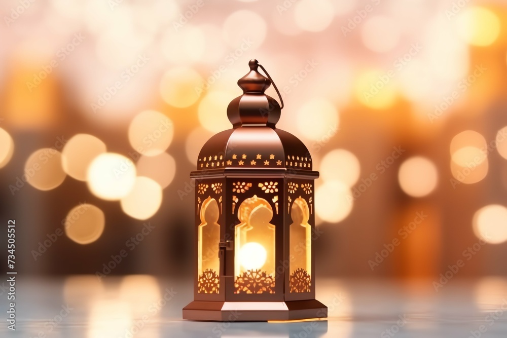 Eid mubarak and ramadan kareem greetings with islamic lantern and mosque. Eid al fitr background Eid mubarak and ramadan kareem greetings with islamic lantern and mosque. Eid al fitr background