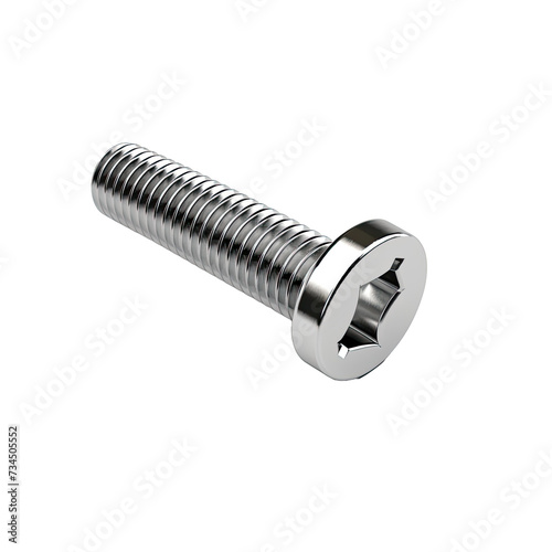 screw isolated on white background