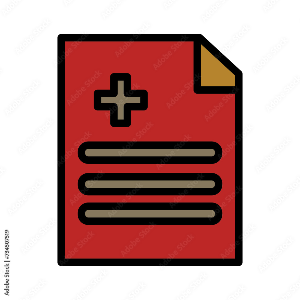 Data Doctor Hospital Filled Outline Icon Data Doctor Hospital Filled Outline Icon