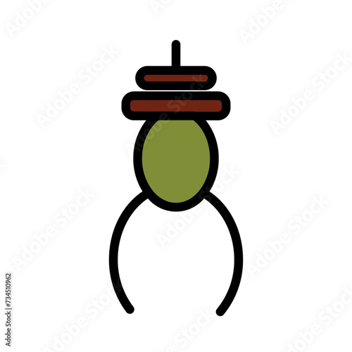 Claw Game Robotic Filled Outline Icon