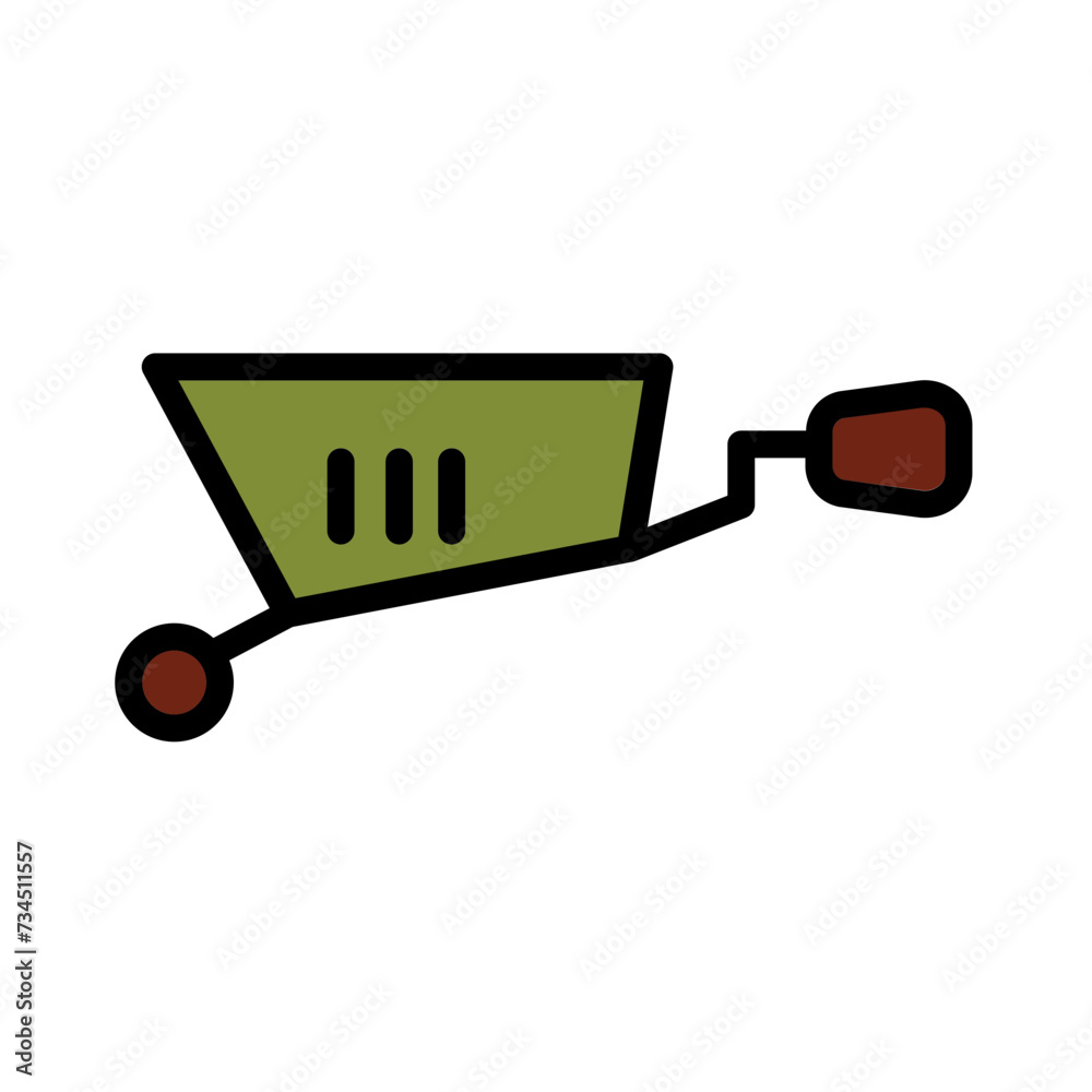 Labor Day Trolley Filled Outline Icon Labor Day Trolley Filled Outline Icon