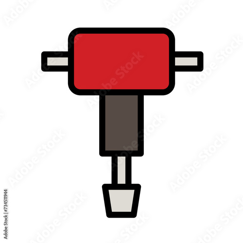 Labor Nut Tools Filled Outline Icon