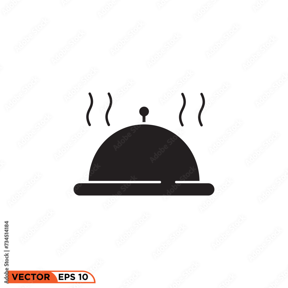 Food icon design vector graphic of template, sign and symbol,solid style Food icon design vector graphic of template, sign and symbol,solid style