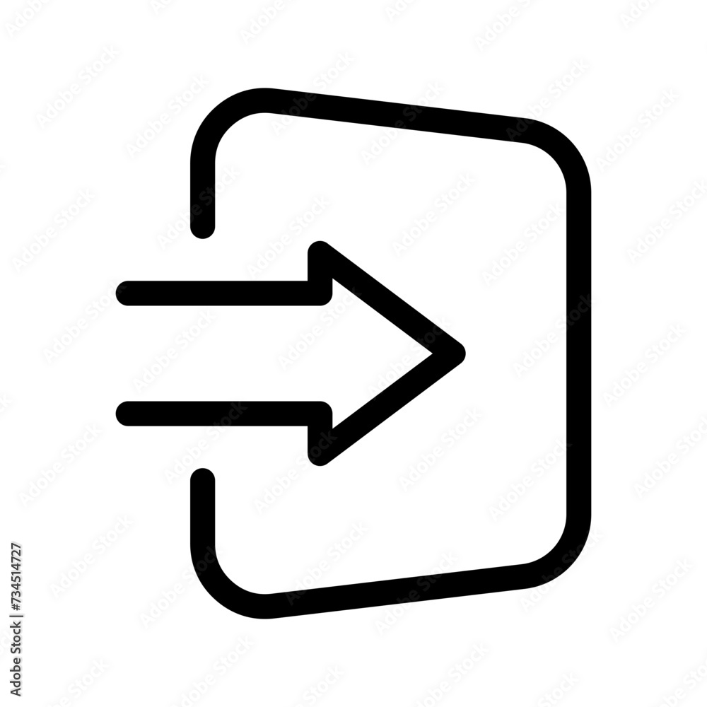 Login Icon Vector Symbol Design Illustration Login Icon Vector Symbol Design Illustration