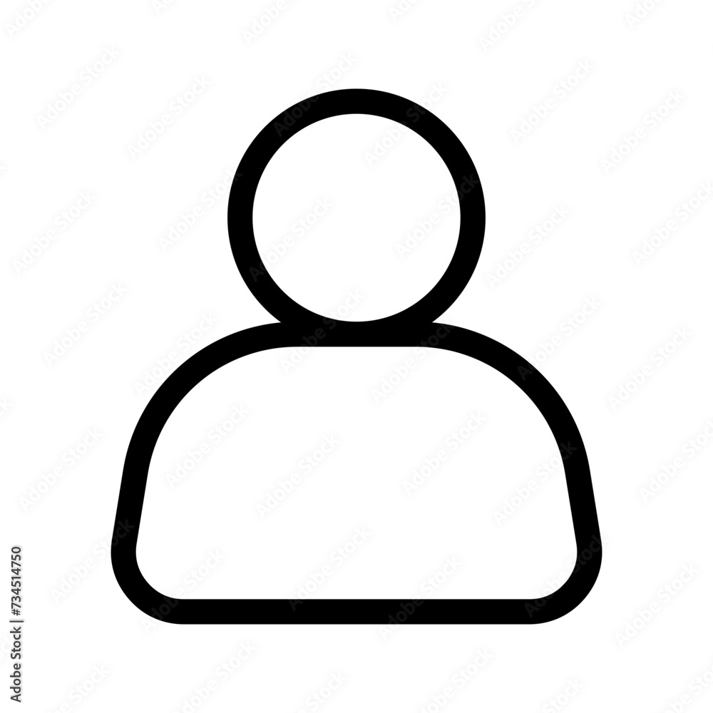 User Icon Vector Symbol Design Illustration User Icon Vector Symbol Design Illustration