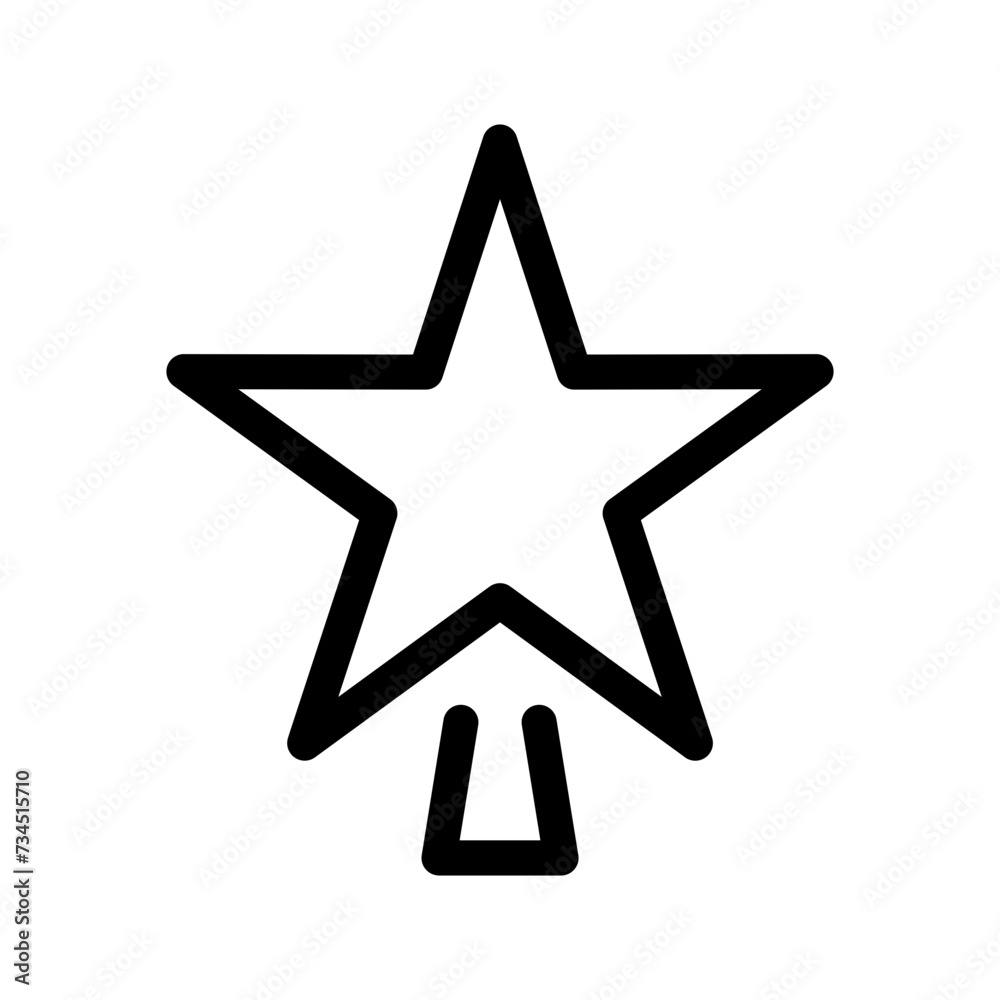 Glowing Star Icon Vector Symbol Design Illustration Glowing Star Icon Vector Symbol Design Illustration