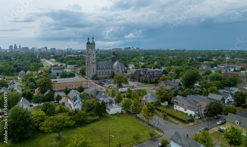 Photography Aerial of Buffalo City