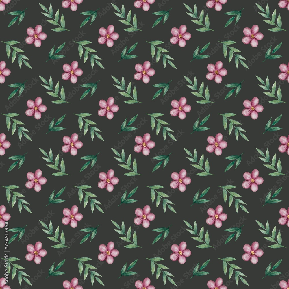 seamless pattern with flowers seamless pattern with flowers