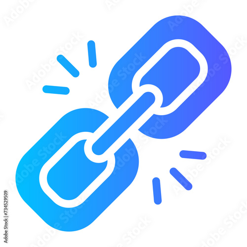 link gradient icon