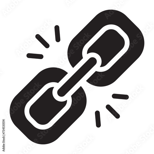 link glyph icon