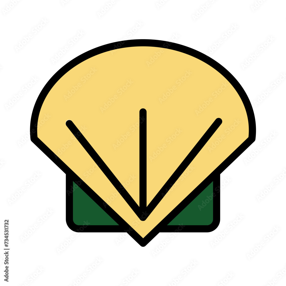 Allergen Food Molluscs Filled Outline Icon Allergen Food Molluscs Filled Outline Icon