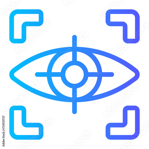 vision gradient icon