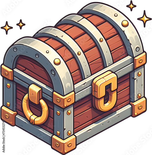 treasure box - 보물상자. Generative AI