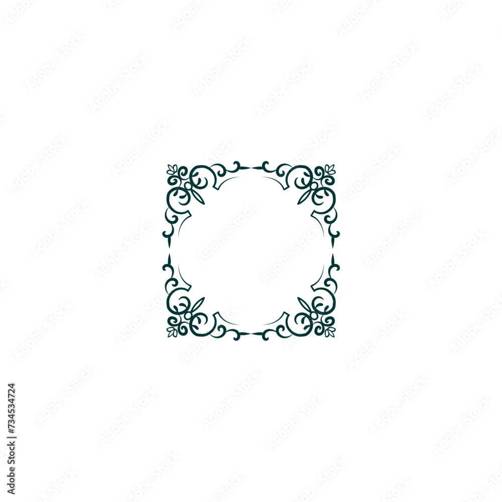 border set of Islamic ornament elements ornament border set of Islamic ornament elements ornament