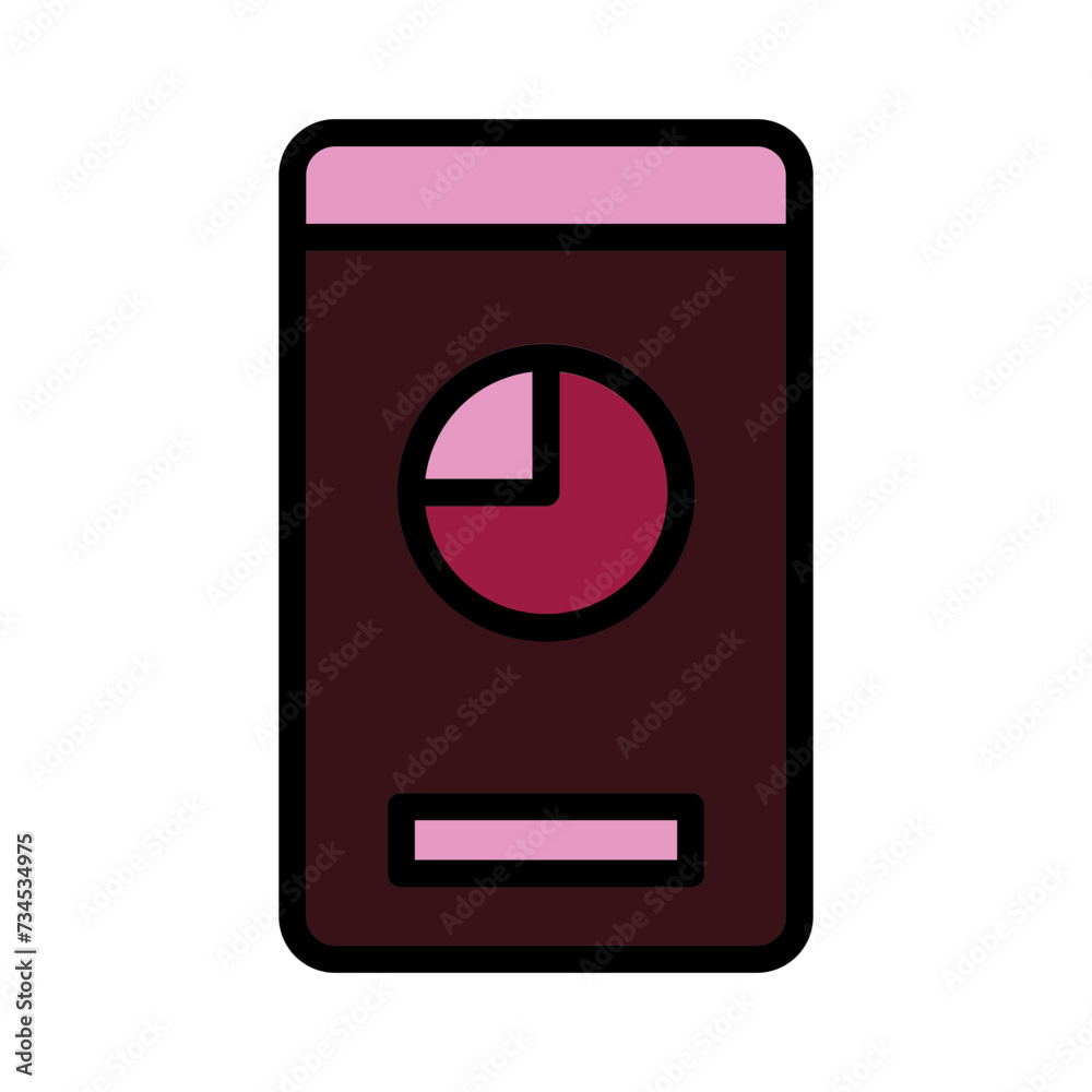 Analysis Data Network Filled Outline Icon Analysis Data Network Filled Outline Icon