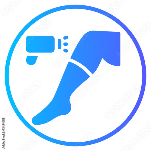 tanning gradient icon