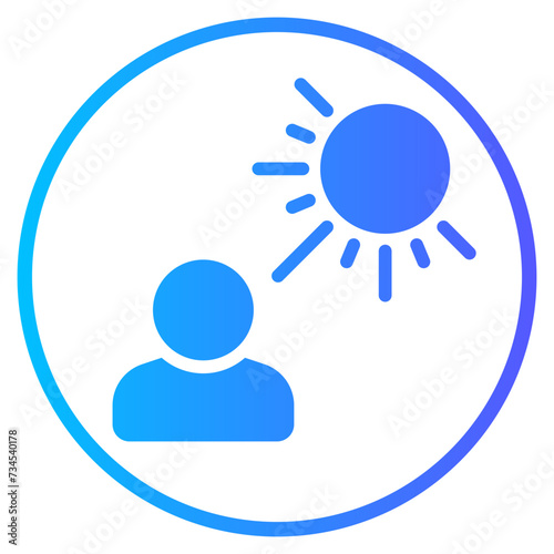 user gradient icon