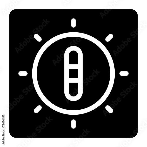 power glyph icon