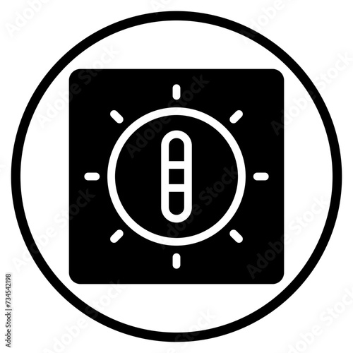 power glyph icon