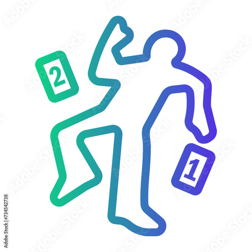 crime scene icon