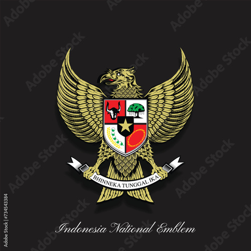garuda pancasila indonesia national emblem