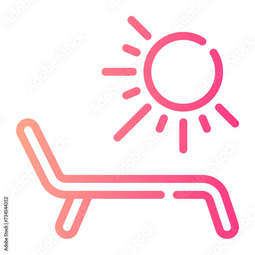 solarium gradient icon