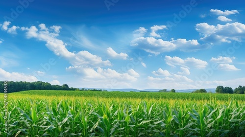 farm corn field harvest