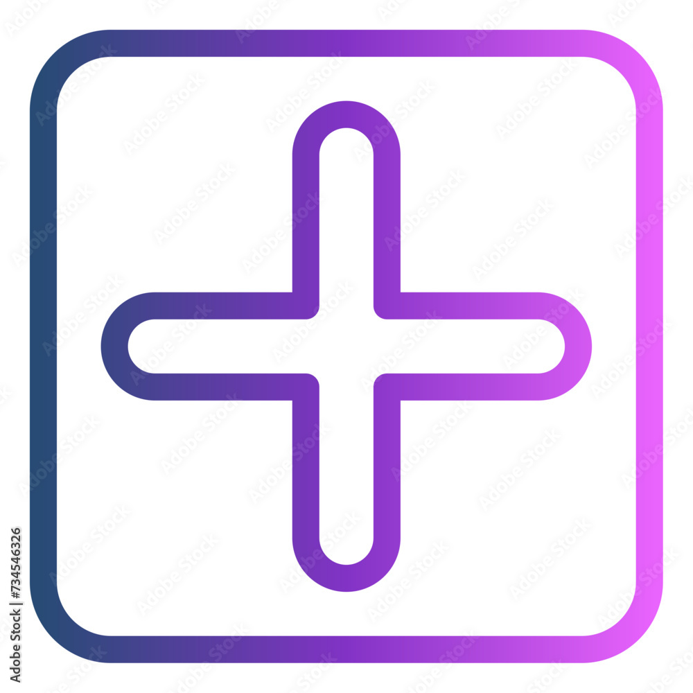 Obraz premium add icon 