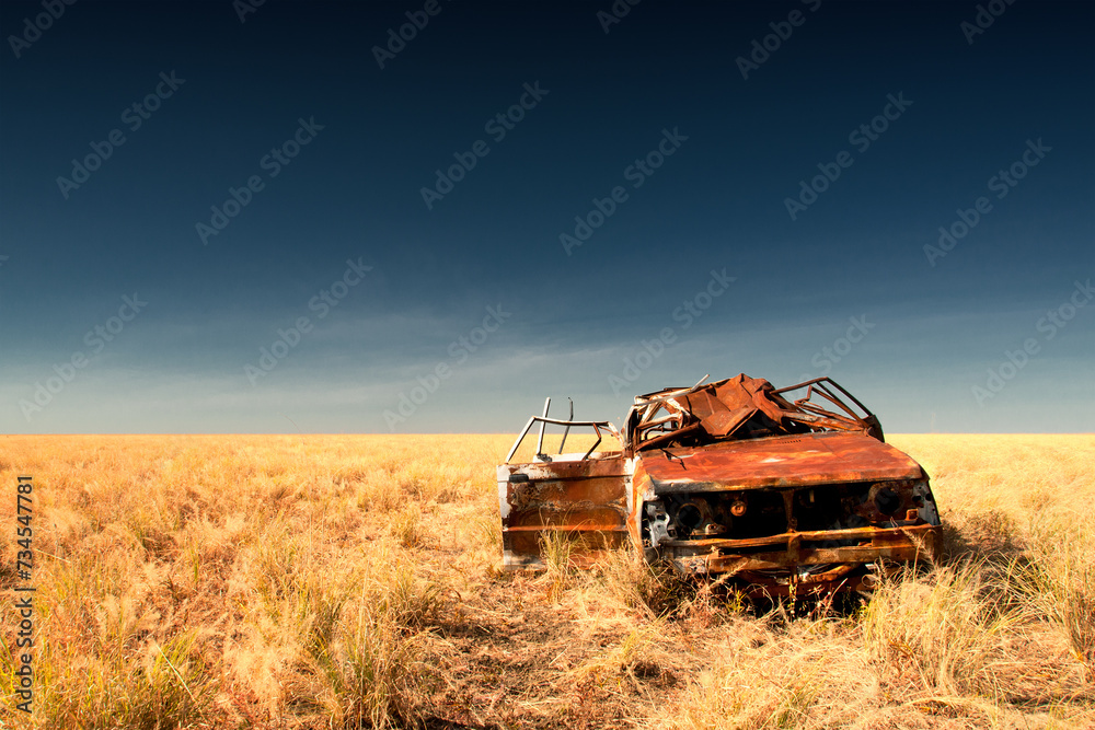 Fototapeta premium lonely Australian Outback scenery