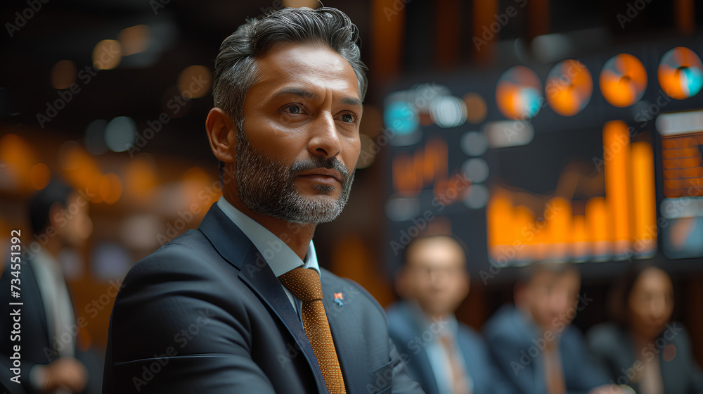 Indian CEO - Business Executive - Data analytics - infographics - accounting - finance - meeting - slideshow - leadership Indian CEO - Business Executive - Data analytics - infographics - accounting - finance - meeting - slideshow - leadership