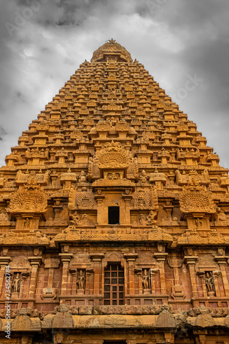 Tanjore Big Temple or Brihadeshwara Temple was built by King Raja Raja Cholan, Tamil Nadu. It is the very oldest & tallest temple in India. This is UNESCO's Heritage Site.