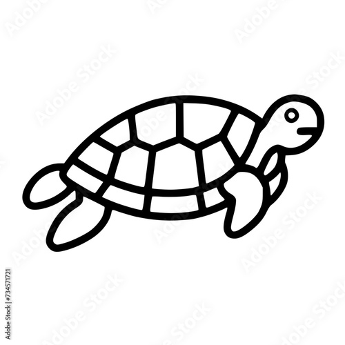 turtle outline icon