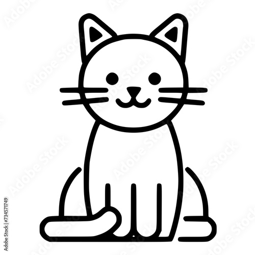 cat outline icon