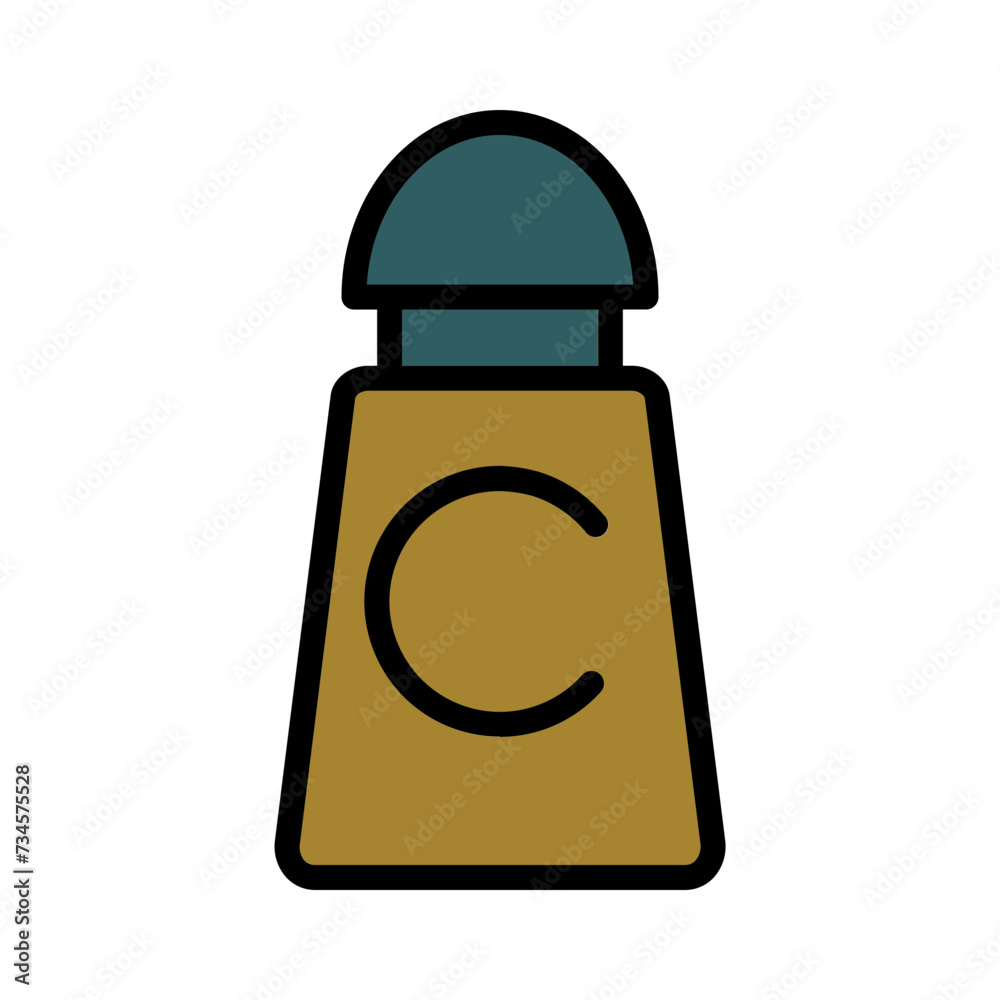 Cinnamon Coffee Drink Filled Outline Icon Cinnamon Coffee Drink Filled Outline Icon