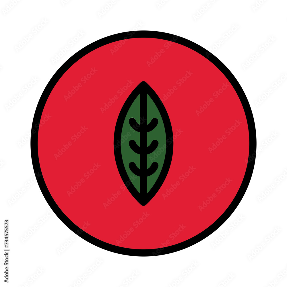 Eat Local Spice Tea Filled Outline Icon Eat Local Spice Tea Filled Outline Icon