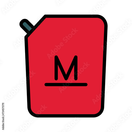 Mayonnaise Mixer Pack Filled Outline Icon