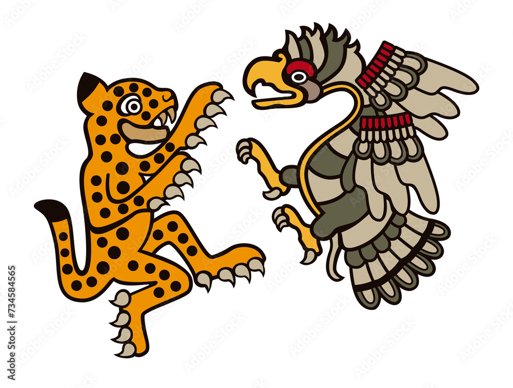 Aguila contra jaguar Aguila contra jaguar