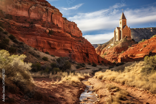 Church in Capitol Reef National Park, Utah, United States of America