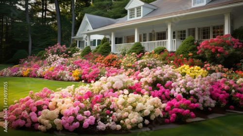 Fototapeta Naklejka Na Ścianę i Meble -  suns english flower garden