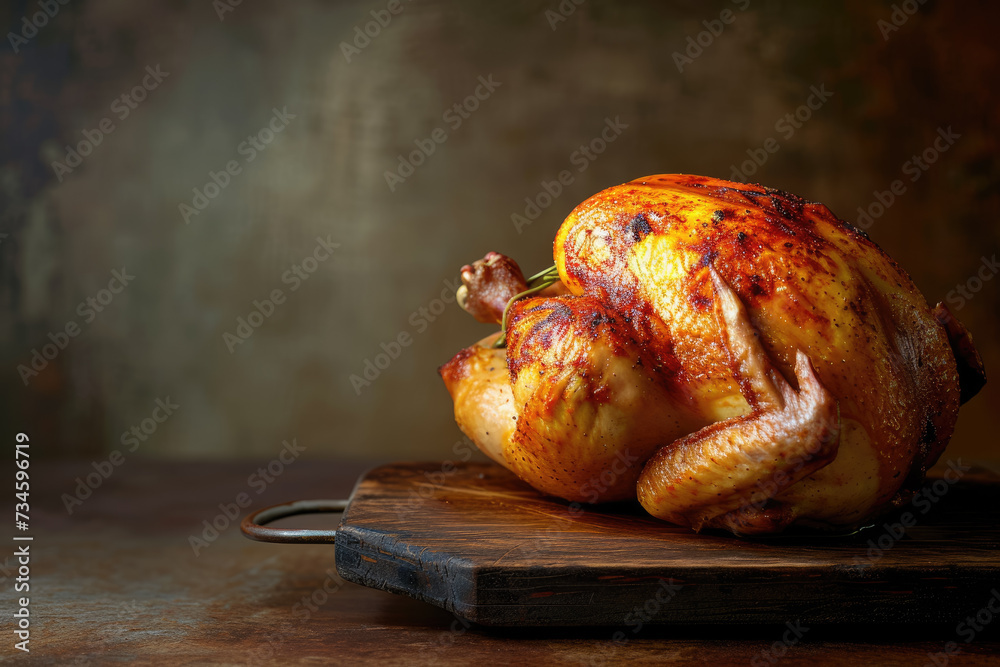 custom made wallpaper toronto digitalchicken with a golden color and a crispy skin and a professional overlay on the flip