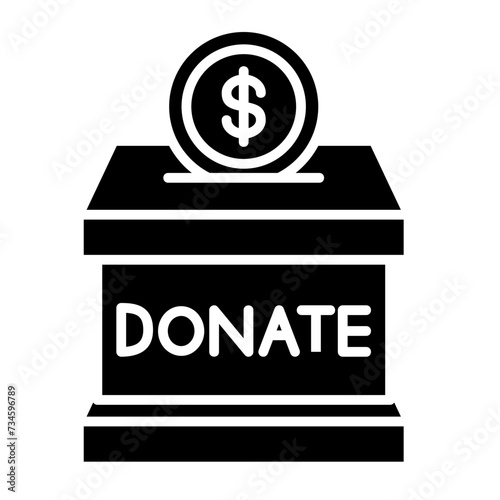 Donation Box Icon