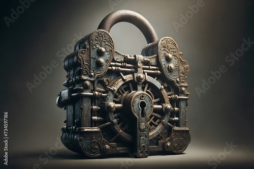 a very ancient lock