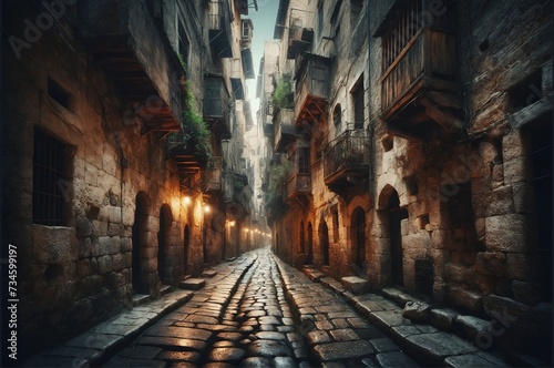 a very ancient alleyway