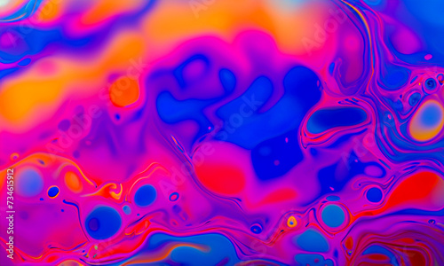 abstract colorful liquid marble background